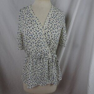 Sienna Sky Women Floral Blouse Top Size L